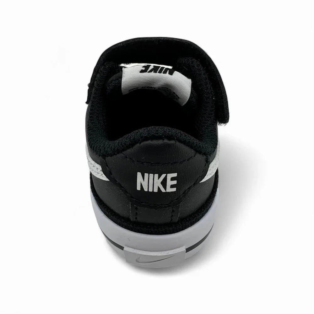Nike Court Legacy Black White Gum Light Brown Baby Toddler Size 4 Sneaker